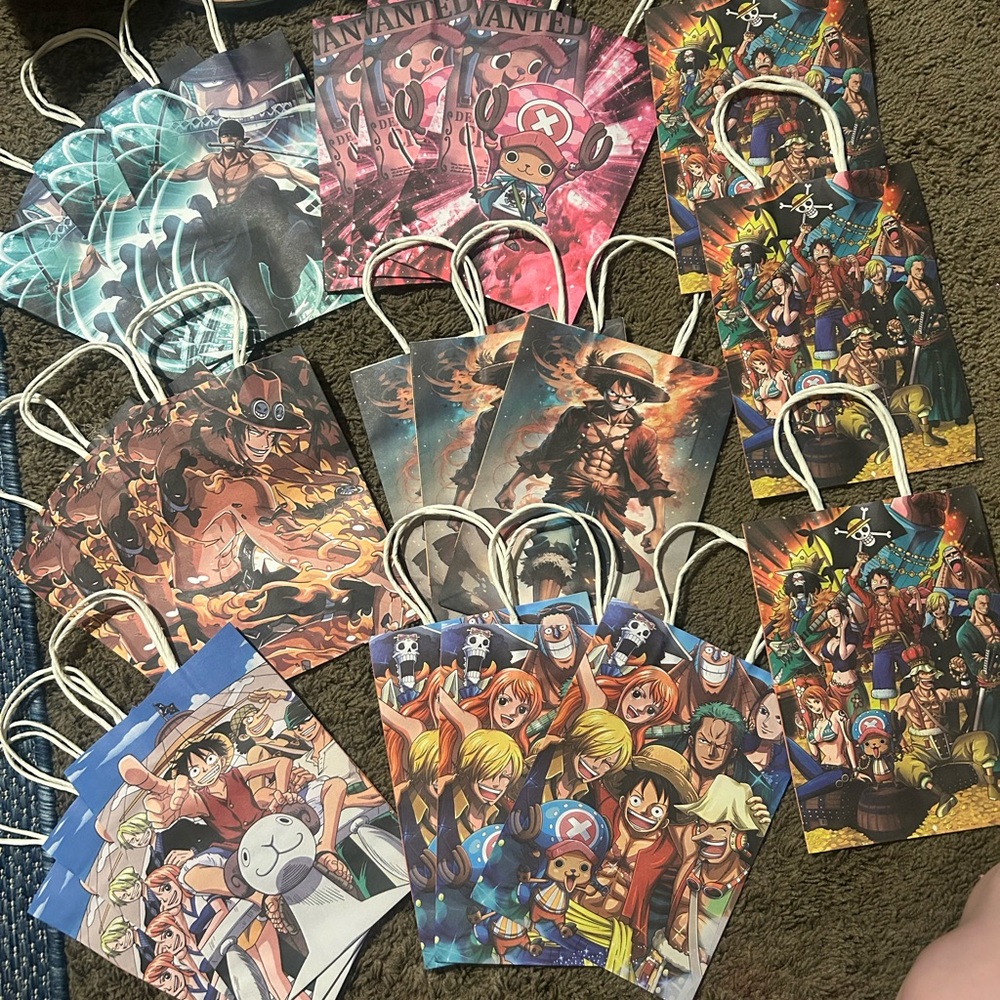 Anime Themed Gift Bags